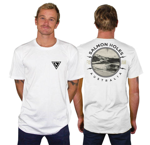 Salmon Holes Tee - foamriders